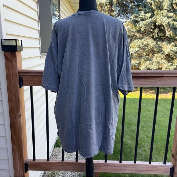 Green Bay Packers Design NFL Tee Adult Sz 2X Affliction Style Stone Washed - Picture 3 of 11